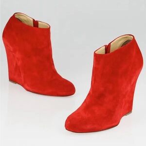 Christian Louboutin Belle Zeppa 100 Boots